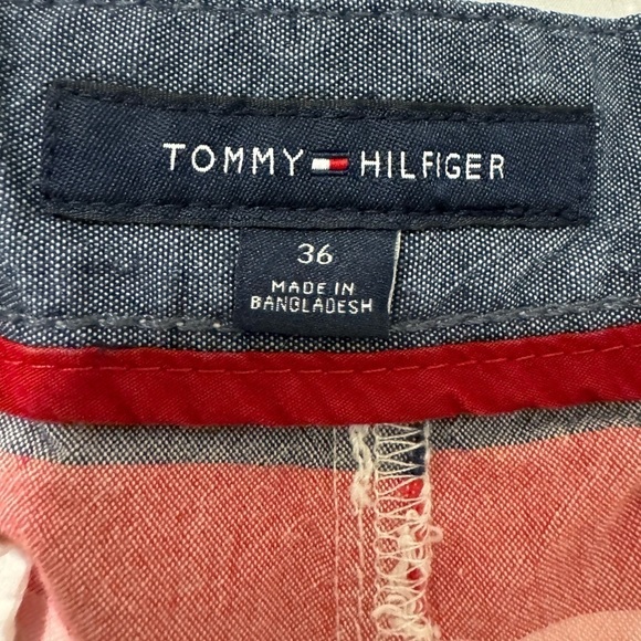 Tommy Hilfiger Striped Men's Shorts, linen look Size 36 - Picture 3 of 8
